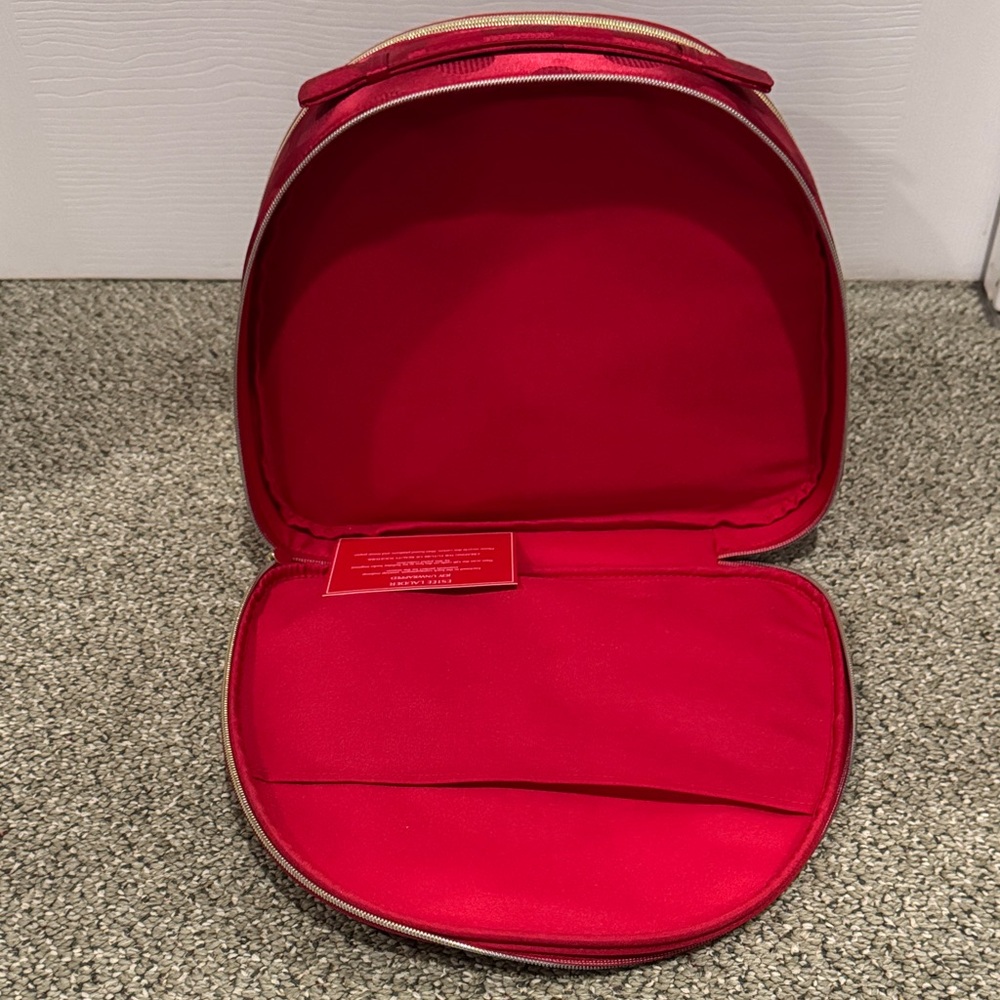 NEW Estee Lauder Red Polka Dot Cosmetic Case - Picture 2 of 5